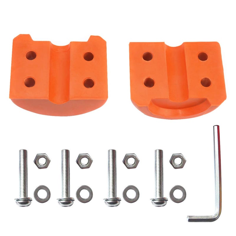 Skdorpfm Winch Cable Hook Stopper Durable & Shock Absorbent Winch Stopper Winch Accessories for Wire & Synthetic Cables ATV Accessories - Prevent Pulling, Bouncing & Fraying (Orange) - Image 3